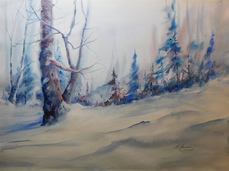 Wes Hanson, Cold Morning
2024, watercolor