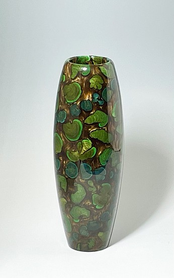 Troy Thompson, A River Winds Through It
2025, wood and stone