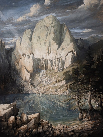 Austin  Frantz, Mirror Lake
2024, oil