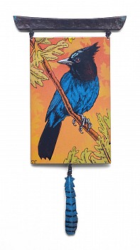 steller s jay offering