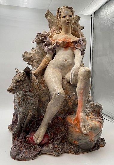 Cary Weigand
porcelain, glaze, acrylic, oil paint