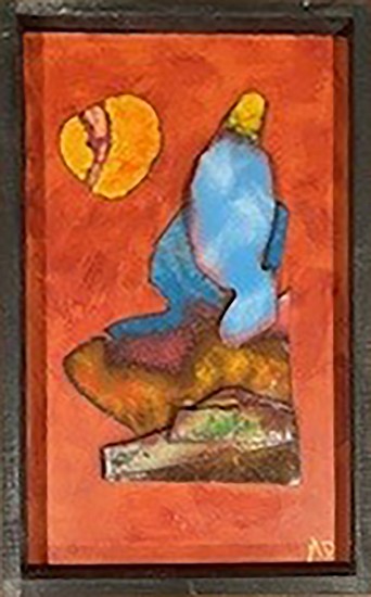 Mary Dee Dodge
fired glass on copper