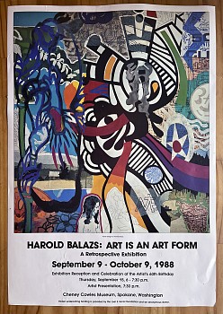 bal 2052 poster cheney cowles museum harold balazs1988