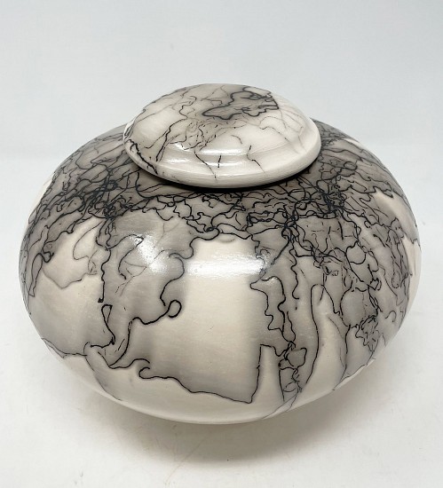Charlie  Knapp, Life Vessel #1
Ceramic and Horse Hair