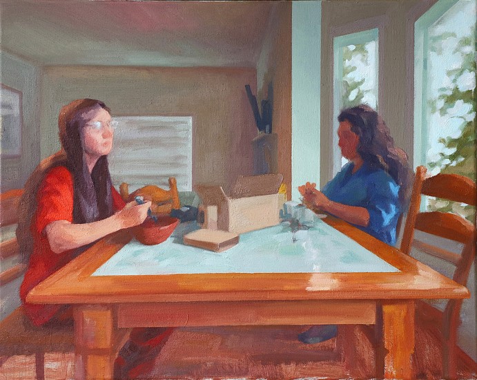 Meidi Karampour, Let Me Know
oil on canvas