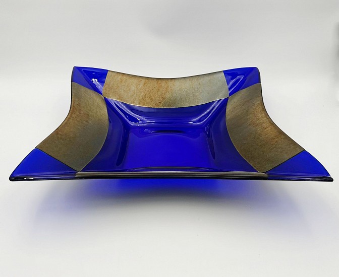 Louise Telford, Large Blue Horizon Bowl
glass