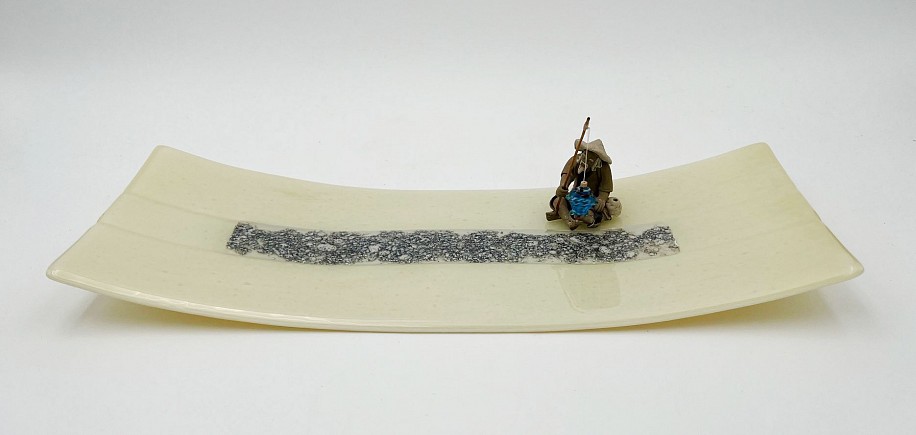Louise Telford, River Rock Platter
glass