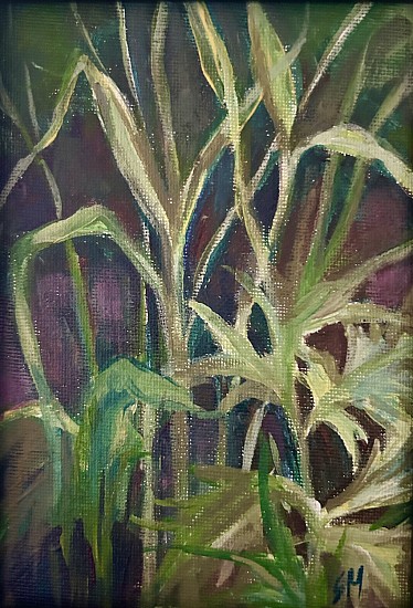 Sally Machlis, Bank of the Coeur d'Alene River
acrylic
