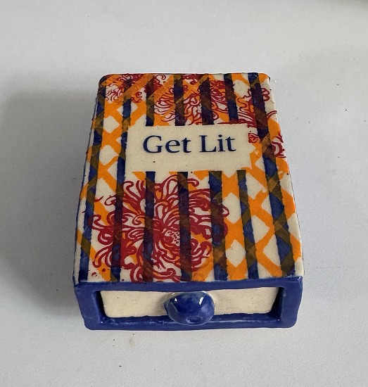 Mary Frances Dondelinger, Match Box- Get lit 2
ceramic