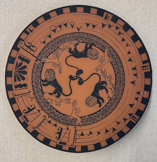 Mary Frances Dondelinger, Round-a-Round
clay