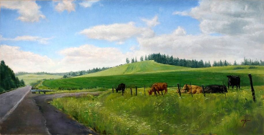 Wilson Ong, Passing Through
2021, oil