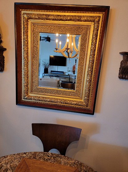 Unknown Artist, Gilded Mirror
1860, mirror