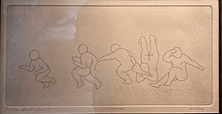 Unknown Artist, Rugby
1950's, graphite on paper