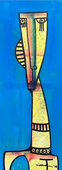 Unknown Artist, Ophelia<br />
by Ciseron Bautista
2000, acrylic on canvas