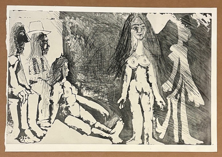 Pablo Picasso, Picasso 347 Series-REPRODUCTON PRINT
March 16 – October 5, 1968, print