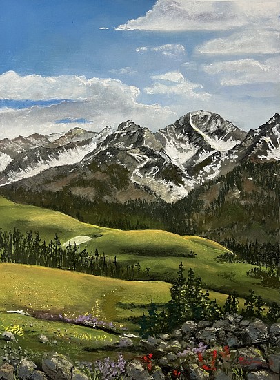 Kevin Jester, Alpine Spring
2025, pastel