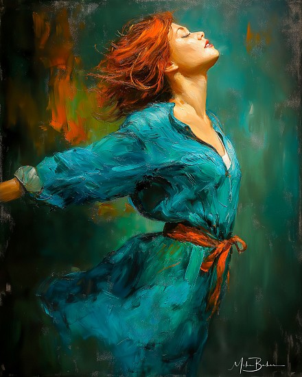 Mike Baker, Wide Open
2025, A.I. Generated Print