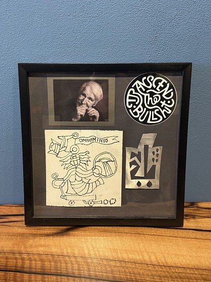 Harold Balazs, Ominomus Collage
mixed media