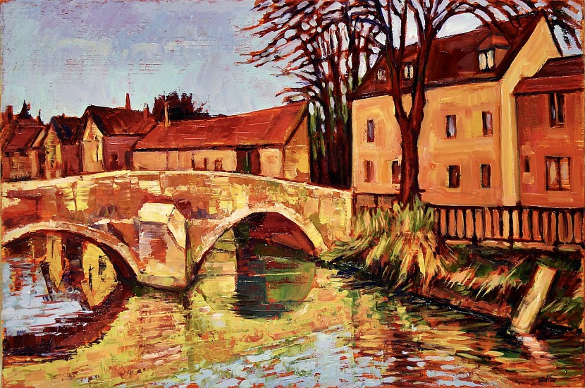 Gordon Wilson, Bridge on Chartres Canal - AM
2025
