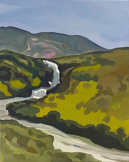 Sheila Miles, The Rushing Water
2023, oil