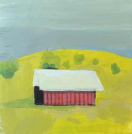 Sheila Miles, Little Cabin
2025, egg tempera