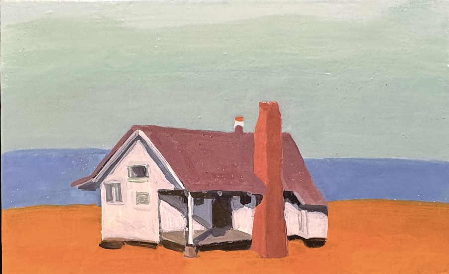Sheila Miles, Place On The Hill
2025, egg tempera