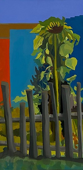 Sheila Miles, Place with the Red Door
2023, oil