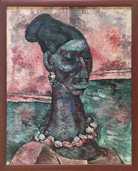 Ernest Lothar, Thoughtful Woman
oil on canvas